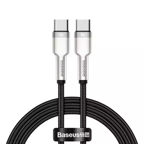 Baseus Cafule USB-C auf USB-C Kabel, 100W, 1m (schwarz)