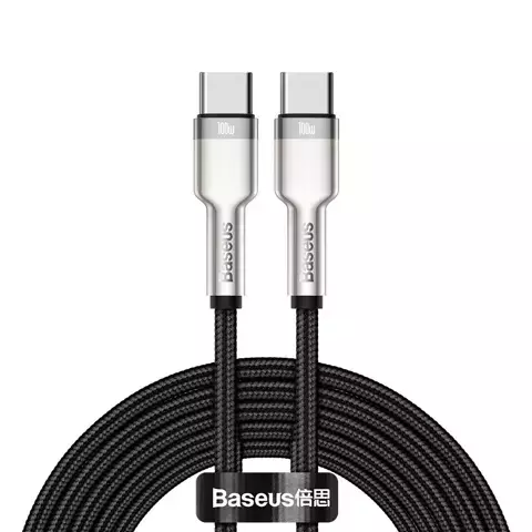 Baseus Cafule USB-C auf USB-C Kabel, 100W, 2m (schwarz)