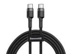 Baseus Kabel Cafule 2x USB-C QC 3A 1m PD schwarz