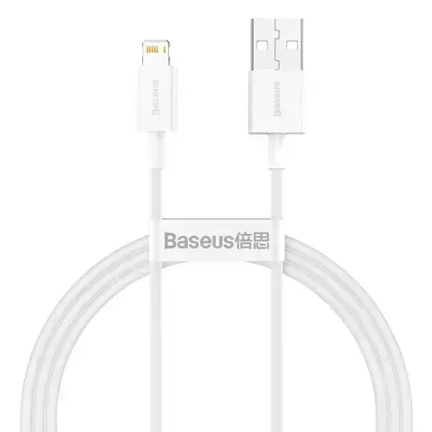 Baseus Superior USB-Kabel - Lightning 2.4A 1 m Weiß (CALYS-A02)