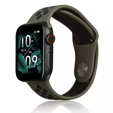 Beline Sport Silikon Smartwatch Armband für Apple Watch 38/40/41mm braun/schwarz braun/schwarz