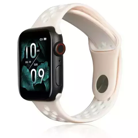 Beline Sport Silikon Smartwatch Armband für Apple Watch 38/40/41mm pink/pink