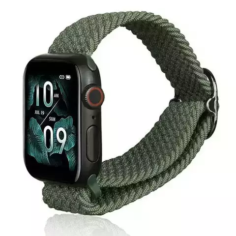 Beline Textil Smartwatch Armband für Apple Watch 38/40/41mm grün/grün