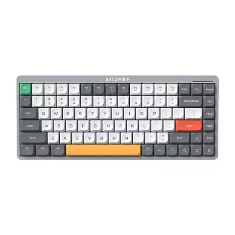 Blitzwolf BW-Mini75 mechanische Tastatur rot sw