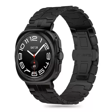 Bransoleta Stainless Line für Samsung Galaxy Watch Ultra (47 mm) Black