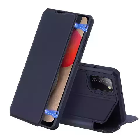 DUX DUCIS Skin X Holster Cover mit Flip Samsung Galaxy A02s EU blau