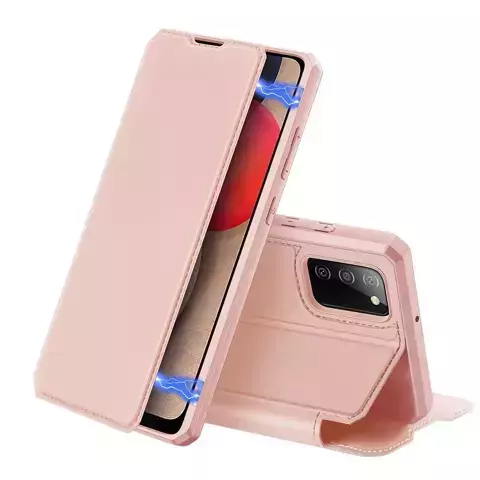 DUX DUCIS Skin X Holster Cover mit Flip Samsung Galaxy A02s EU pink