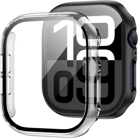 Defense360-Gehäuse für Apple Watch 10 (42 mm) mit klarem Glas