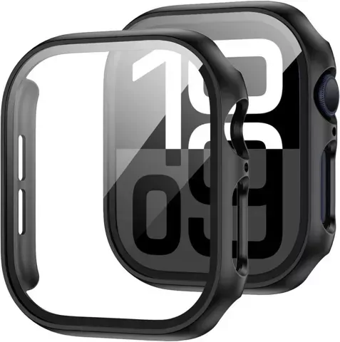 Defense360-Gehäuse für Apple Watch 10 (42 mm) mit schwarzem Glas