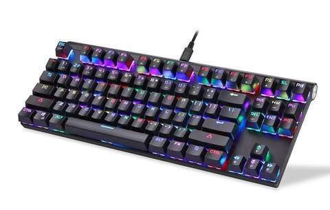 Die Gaming-Tastatur Motospeed CK101