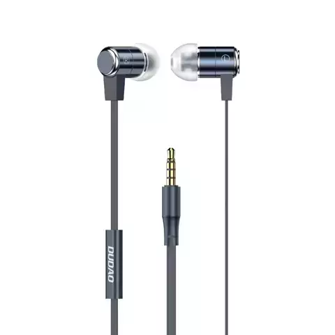 Dudao In-Ear Kopfhörer Headset mit Fernbedienung und Mikrofon 3,5 mm Miniklinke blau (X13S)