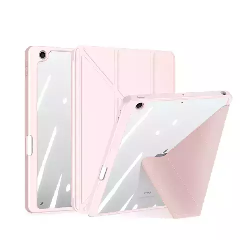 Dux Ducis Magi Hülle iPad 10,9'' 2022 (10. Generation) Hülle mit Stifthalter Smart Cover Ständer rosa