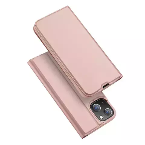 Dux Ducis Skin Pro Holster Flip Cover für iPhone 14 rosa