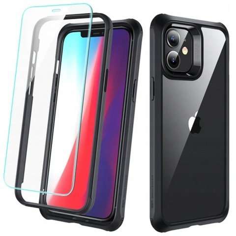 ESR 360 Full Body Case für Apple iPhone 12 Mini 5.4 Schwarz 2x Glas