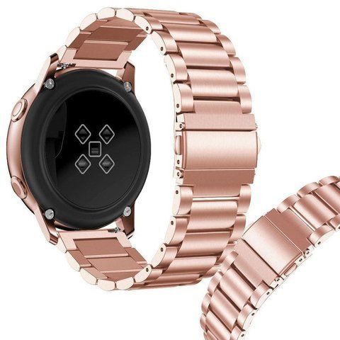 Edelstahl Alogy Armband Edelstahl für Smartwatch 22mm Gold