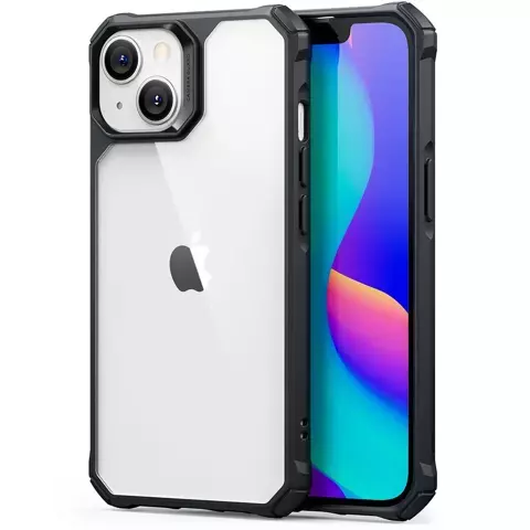 Etui ESR Air Armor für Apple iPhone 14 Plus Klar/Schwarz