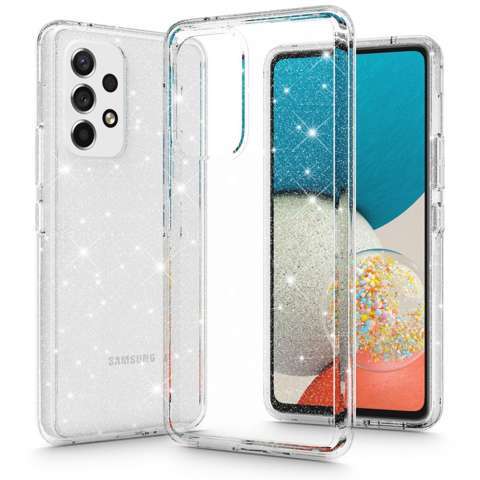 Etui Glitter für Samsung Galaxy A33 5G Clear