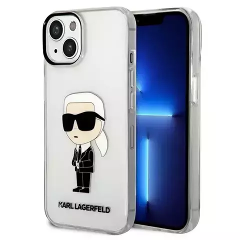 Etui Karl Lagerfeld KLHCP14MHNIKTCT für iPhone 14 Plus 6,7" Hardcase Ikonik Karl Lagerfeld