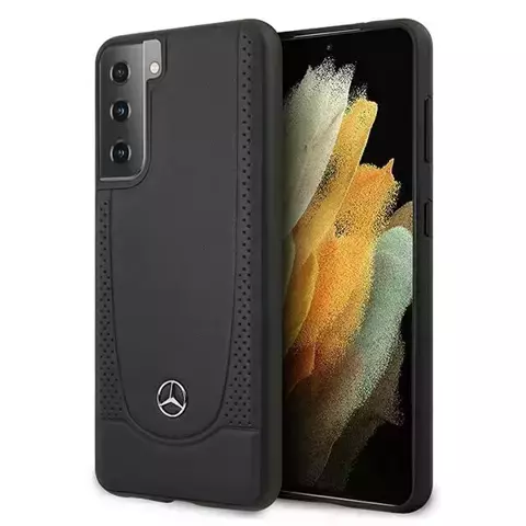 Etui Mercedes MEHCS21MARMBK für Samsung Galaxy S21 Plus G996 Hardcase Urban Line