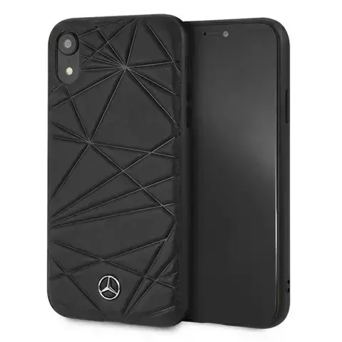 Etui Mercedes MEPERHCI61QGLBK für iPhone Xr Hardcase Twister