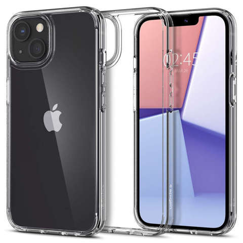 Etui Obudowa Hülle Spigen Ultra Hybrid für Apple iPhone 13 Mini Crystal Clear