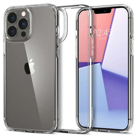 Etui Obudowa Hülle Spigen Ultra Hybrid für Apple iPhone 13 Pro Crystal Clear