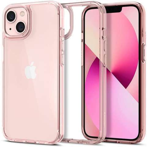 Etui Obudowa Hülle Spigen Ultra Hybrid für Apple iPhone 13 Rose Crystal