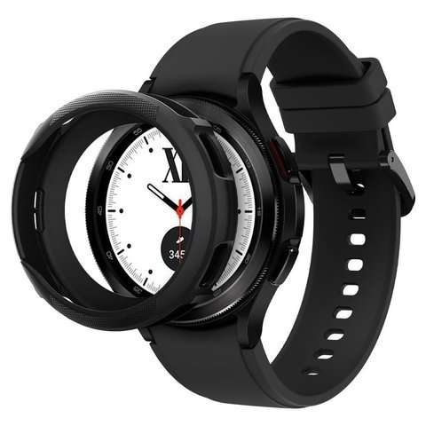 Etui Obudowa Spigen Liquid Air für Galaxy Watch 4 Classic 42mm Mattschwarz