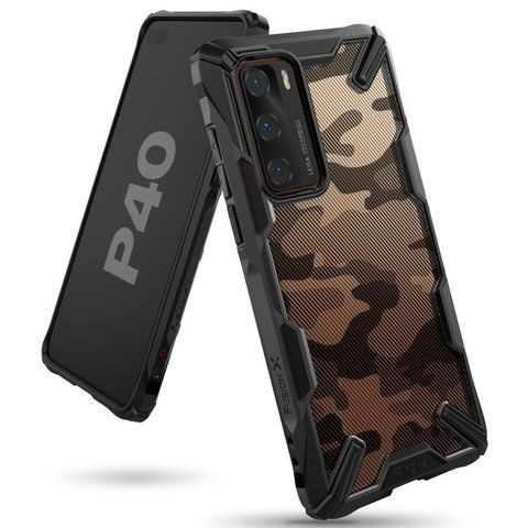 Etui Ringke Fusion X für Huawei P40 Camo Black