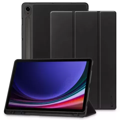 Etui SC Pen für Samsung Galaxy Tab S9 FE 10.9 X510 / X516B Schwarz