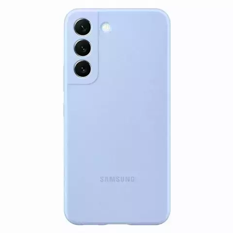 Etui Samsung EF-PS901TL für Samsung Galaxy S22 S901 niebieski/sky blue Silikonhülle