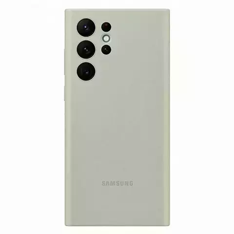 Etui Samsung EF-PS908TM für Samsung Galaxy S22 Ultra S908 oliwkowy/olivgrün Silikonhülle