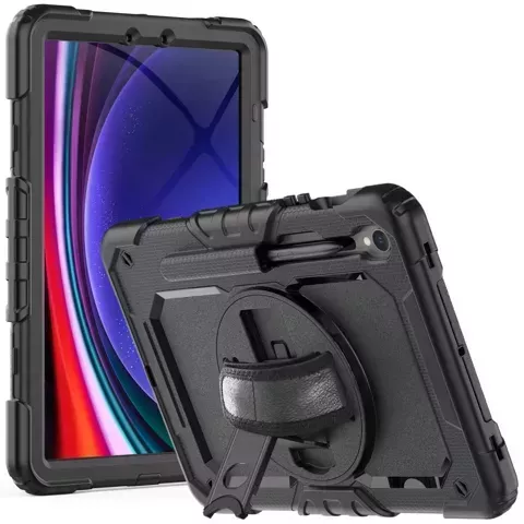 Etui Solid360 für Samsung Galaxy Tab S9 11.0 X710 / X716B Schwarz