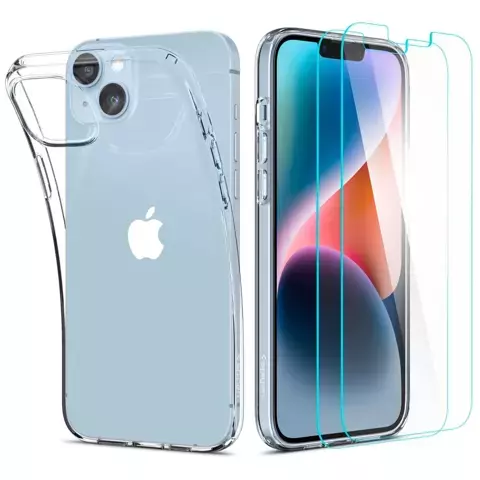 Etui Spigen Crystal Pack für Apple iPhone 14 Plus Crystal Clear