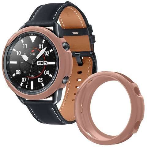 Etui Spigen Liquid Air für Samsung Galaxy Watch 3 45mm Bronze