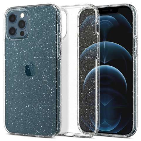 Etui Spigen Liquid Crystal für Apple iPhone 12/12 Pro Glitter Crystal