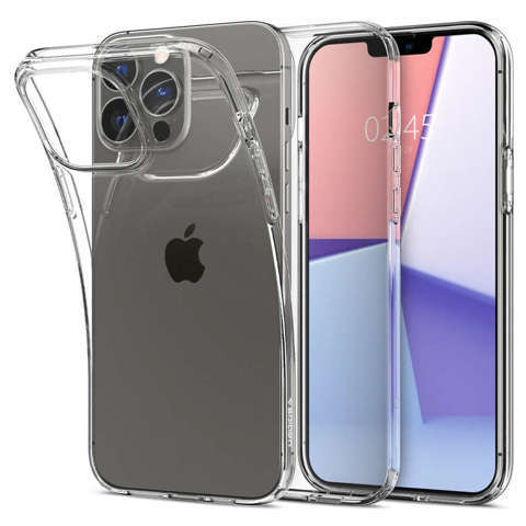 Etui Spigen Liquid Crystal für Apple iPhone 13 Pro Crystal Clear