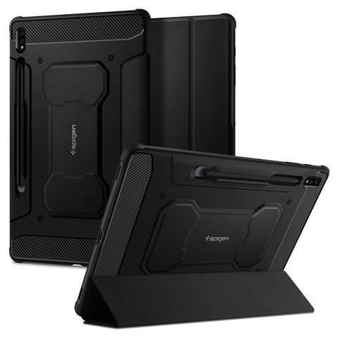 Etui Spigen Rugged Armor Pro für Galaxy Tab S7 Plus 12.4 T970/T976 Schwarz