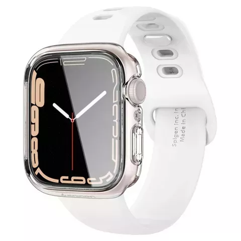 Etui Spigen Ultra Hybrid für Apple Watch 7 / 8 / 9 (41 mm) Crystal Clear