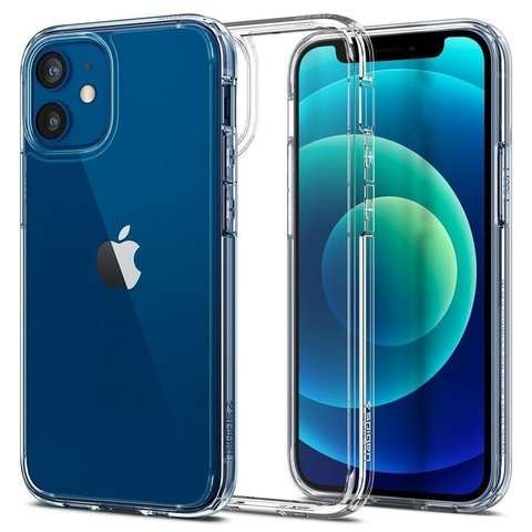 Etui Spigen Ultra Hybrid für Apple iPhone 12 Mini 5.4 Crystal Clear