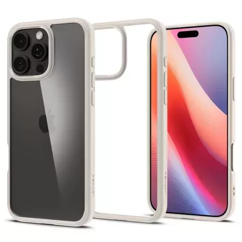 Etui Spigen Ultra Hybrid für Apple iPhone 16 Pro Natural Titanium