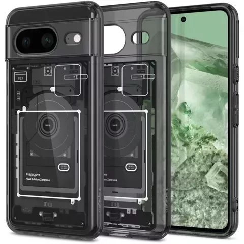 Etui Spigen Ultra Hybrid für Google Pixel 8 Zero One