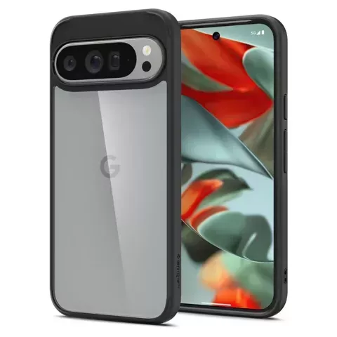 Etui Spigen Ultra Hybrid für Google Pixel 9 Pro XL Mattschwarz