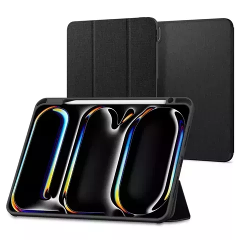 Etui Spigen Urban Fit für Apple iPad Pro 13 7 / 2024 Schwarz