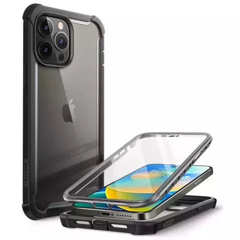 Etui Supcase IBLSN Ares tun Apple iPhone 14 Pro Max Schwarz