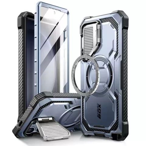 Etui Supcase IBLSN ArmorBox Mag Safe für Samsung Galaxy S24 Ultra Tilt