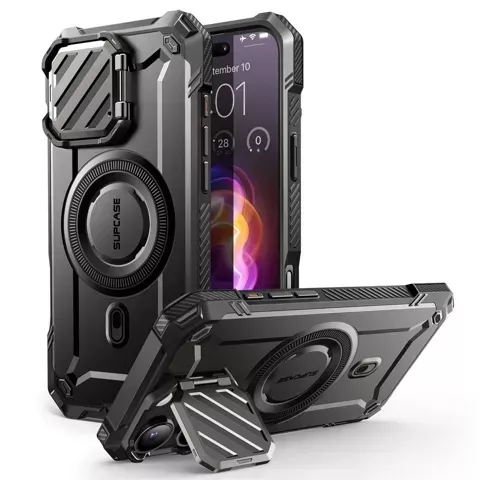 Etui Supcase UB XT Mag MagSafe für iPhone 16 Pro Schwarz