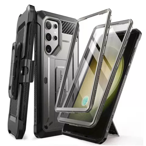 Etui Supcase Unicorn Beetle Pro 2-Set für Samsung Galaxy S24 Ultra Tigrey