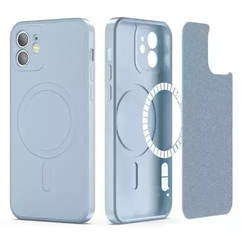 Etui ochronne Icon MagSafe für Apple iPhone 12 Sky Blue