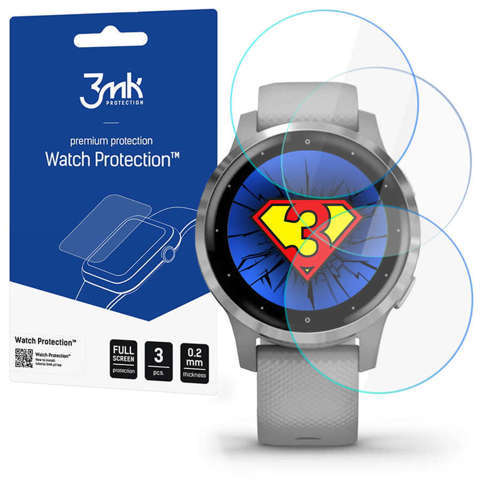 Folia ochronna na ekran x3 3mk Uhrenschutz für Garmin Vivoactive 4S